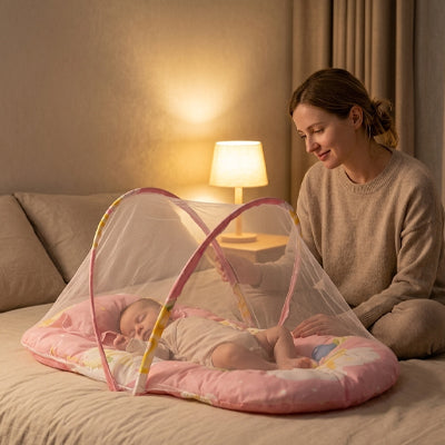 Lit moustiquaire bébé | Protection Optimale